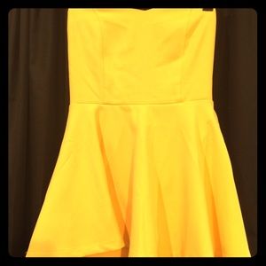 Yellow skort jumper