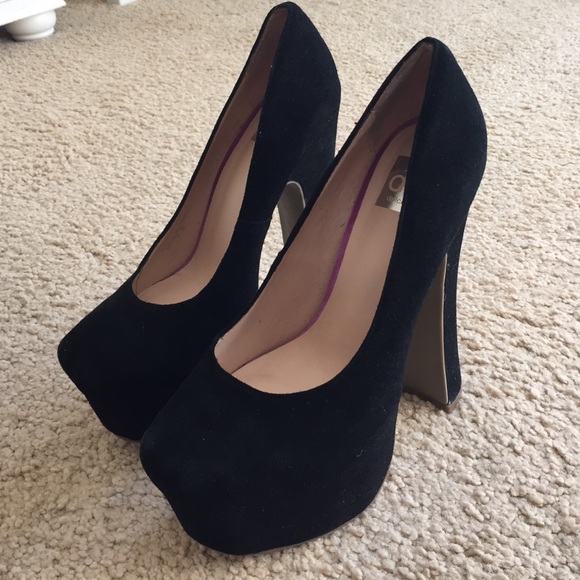 Dolce vita platform heels- suede