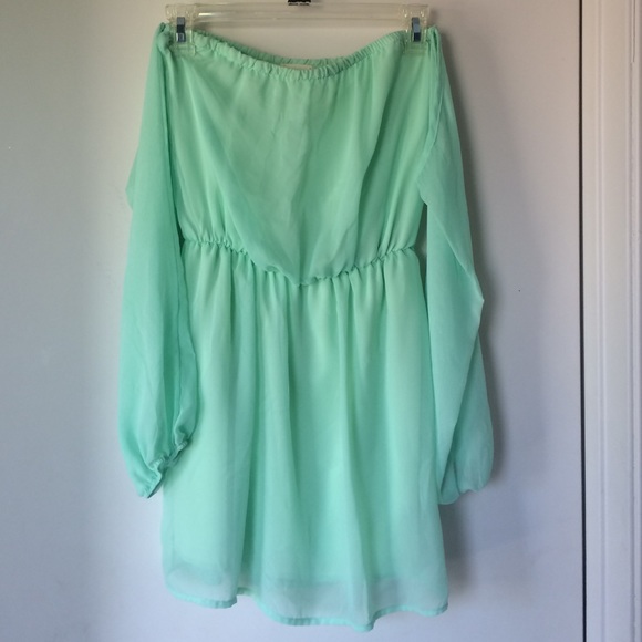 tobi off the shoulder dress - Picture 1 of 1