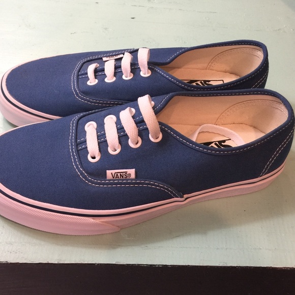 Blue Van Lace Up Shoes OBO - Picture 3 of 4