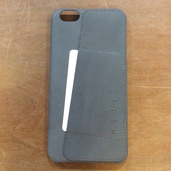 🔥🔥Leather wallet for the iPhone 6 Plus by Mujjo - Picture 2 of 3