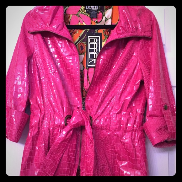 Berek Pink Croc Jacket