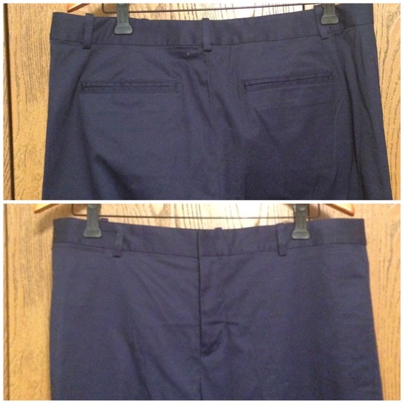 NWT Polo Ralph Lauren wide-leg Navy Pants: US Open - Picture 4 of 4