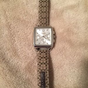 Authentic coach watch
