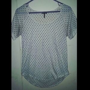 Pacsun polka dot tee
