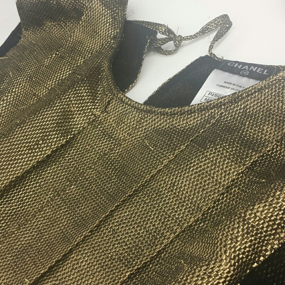 Gold Chanel Top