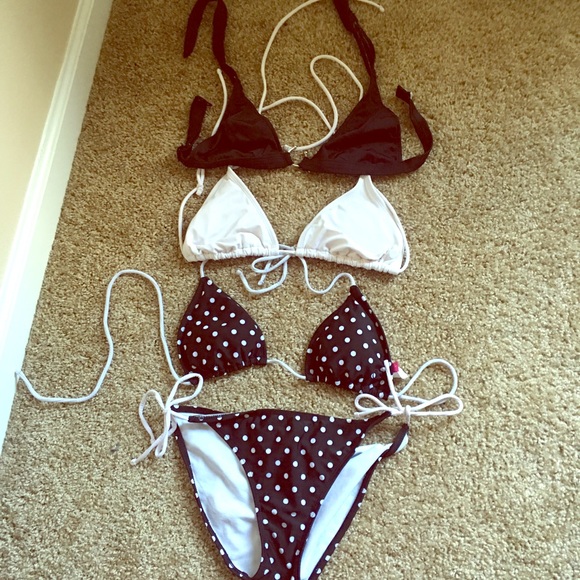 Black and White Bikini