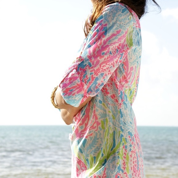 Lilly Pulitzer Tops - Lilly Pulitzer Cha Cha Captiva Tunic
