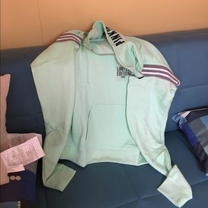 Limited edition crew half zip - PINK