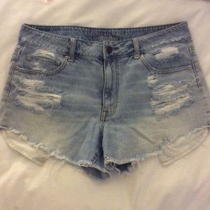 Distressed High Rise  Festival Shorts