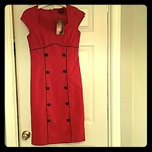 Vintage red dress