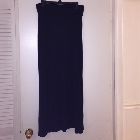 Old Navy Black Maxi Skirt