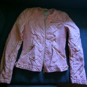 Zara faux leather jacket