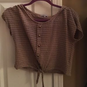 Crop sweater