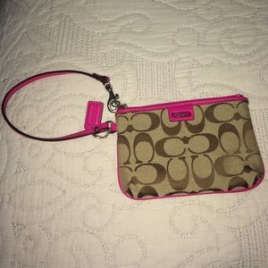 Coach wristlet