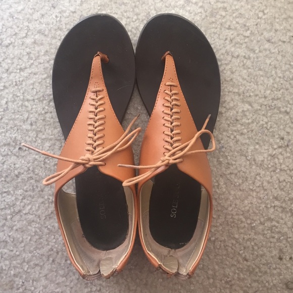 Sole Society tan Sandals