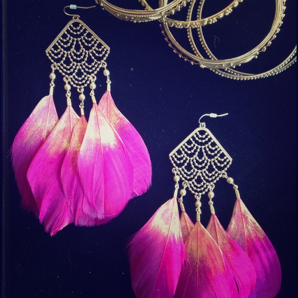 Feather Earrings