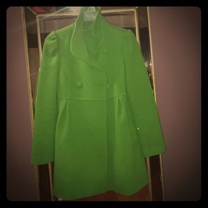 Green Pea Coat