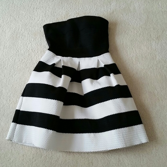 Black and White Dress