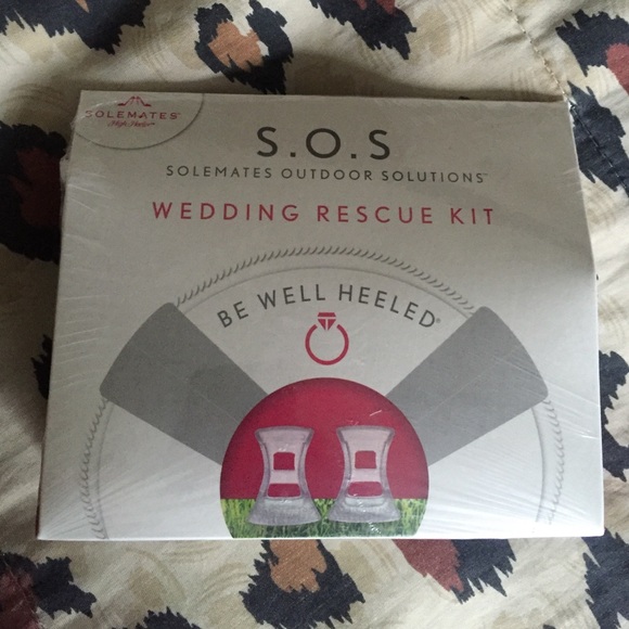 Wedding rescue kit/ sole mates for heels