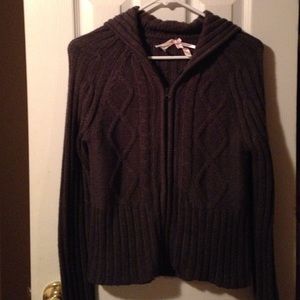 ❤️Derek Heart sweater hoodie Sz.M. EUC