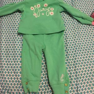 Infant juicy couture 2 piece outfit