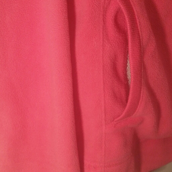Pink Fleece Pullover Hoodie- by Columbia - Picture 4 of 4