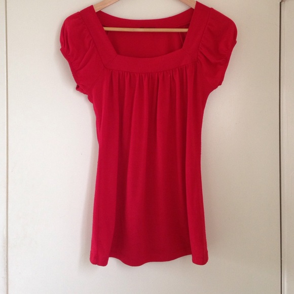5 for $25 Red loose top - Picture 1 of 1