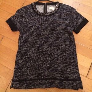 Madewell holiday boxy top