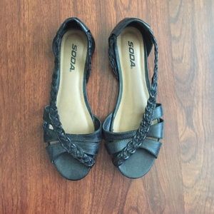 Black sandals