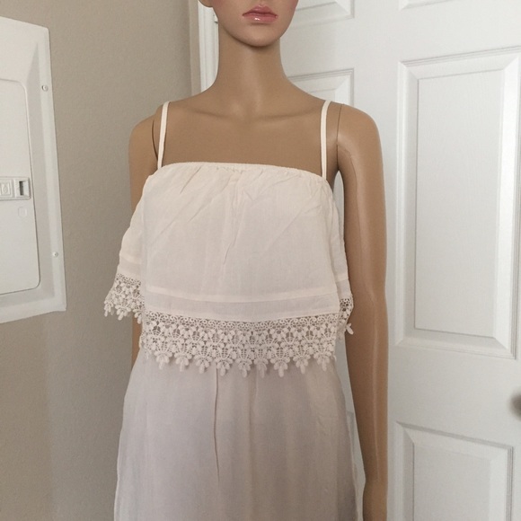 New💥! WILLOW cream maxi dress - Picture 5 of 7