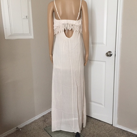 New💥! WILLOW cream maxi dress - Picture 6 of 7