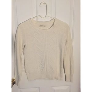 Old Navy White Sweater Size Small