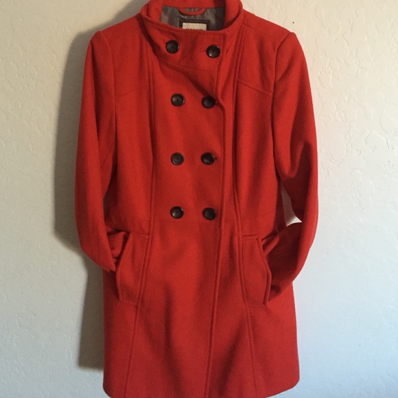 Red Peacoat