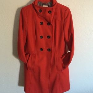Red Peacoat