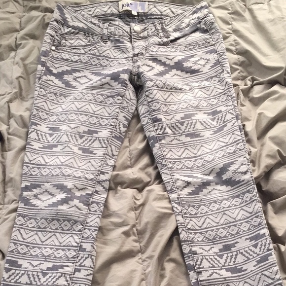 geometric jeans - Picture 1 of 2