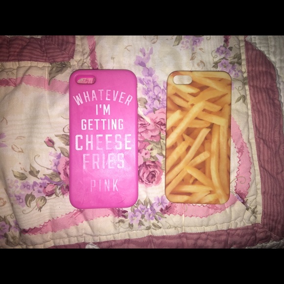 FRIES and whatever cheese fries 5s iPhone case