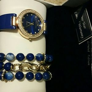 Watch and bracelet set