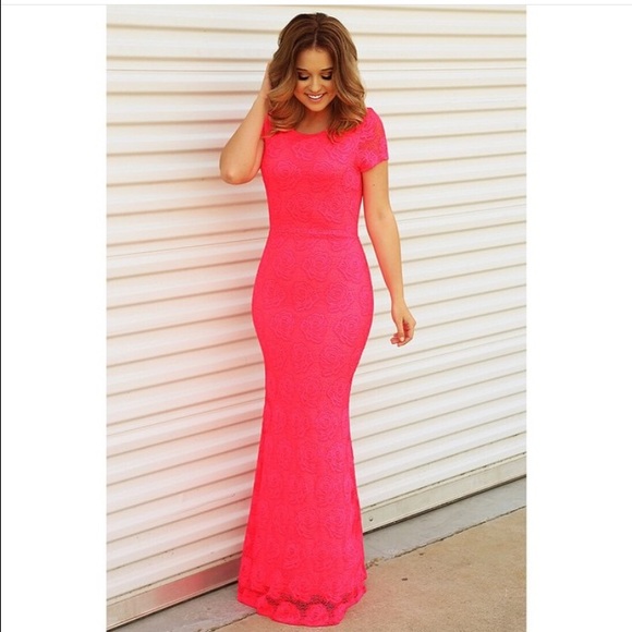 Brand new hot pink dress!