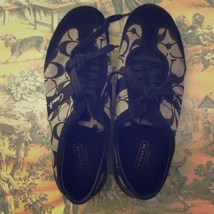 Black Coach Sneakers