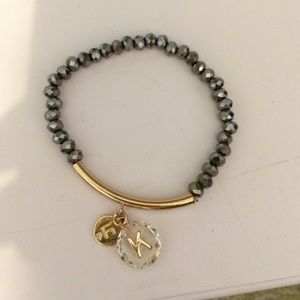 Liz Claiborne "K" bracelet