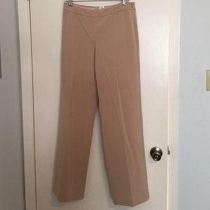 White House Black Market tan dress pants