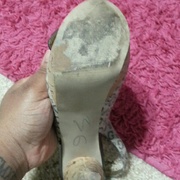 Guess slingback platform heels - Picture 3 of 4