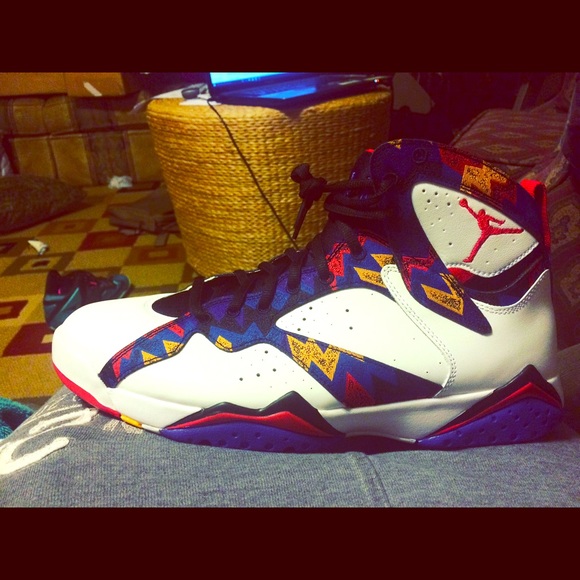Jordan 7 "nothing but net/sweater" - Picture 1 of 2