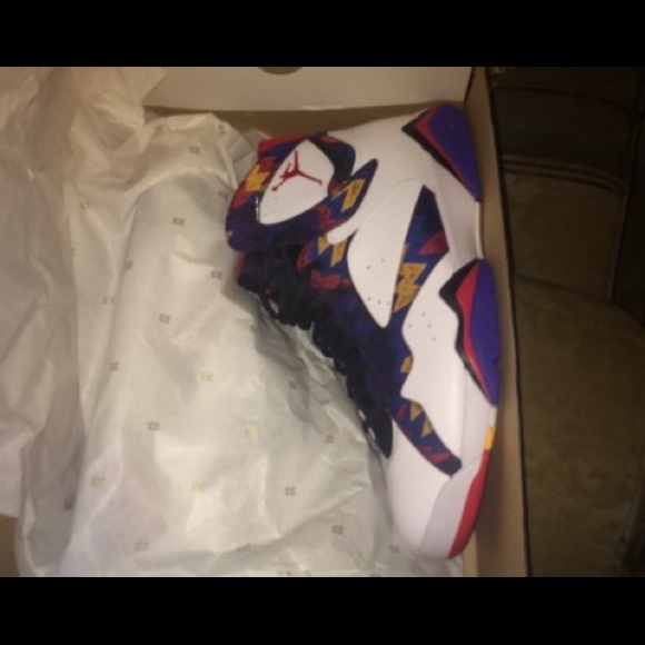 Jordan 7 "nothing but net/sweater" - Picture 2 of 2