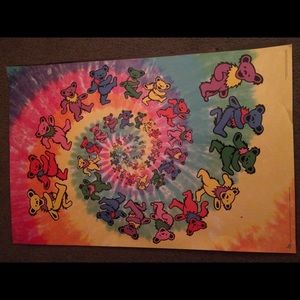 gummy bear tie die poster