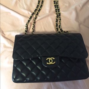 sold！chanel classic jambo size