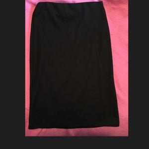 Black long skirt