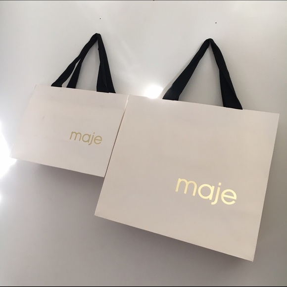 🔐small & medium Maje shopping bags🔐