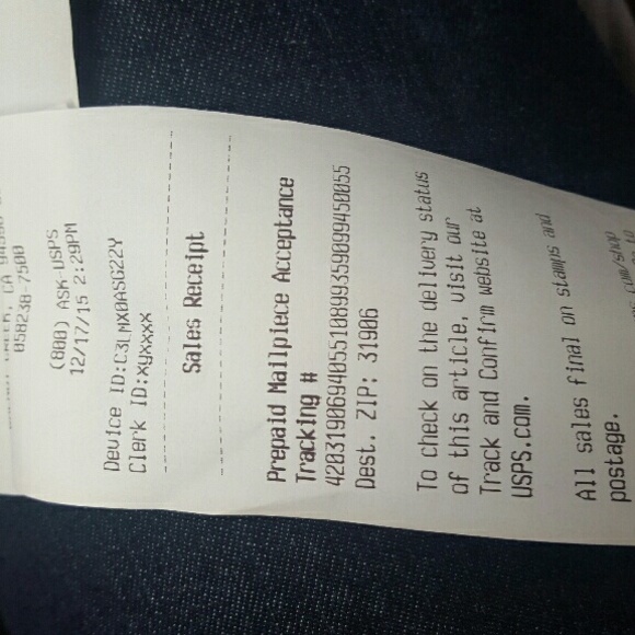 *** PROOF OF SHIPMENT *** - Picture 2 of 2